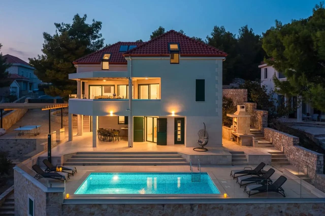 Modern Seaside Villa on Brac