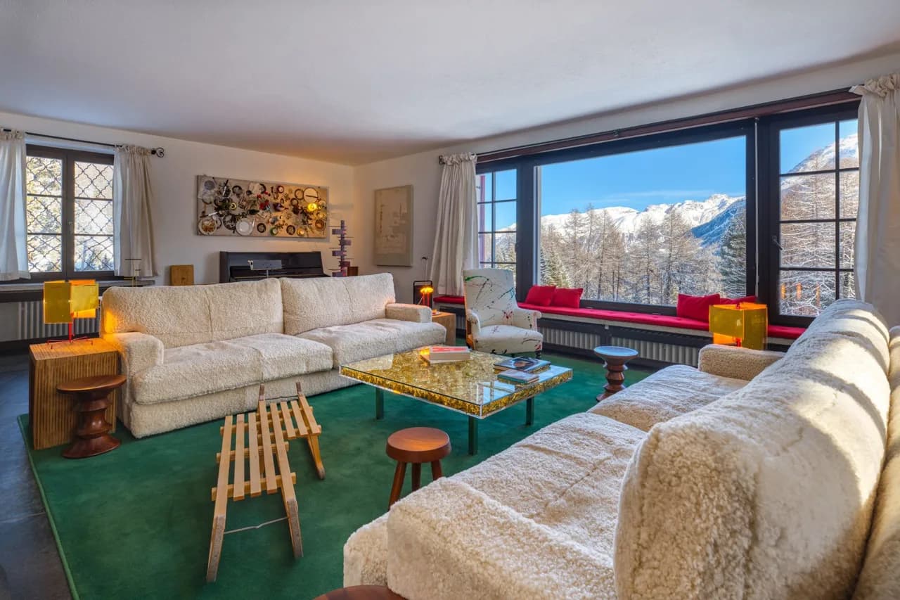 Contemporary Chalet Near St. Moritz