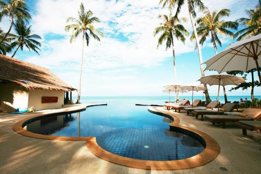 Elegante Suite am Strand
