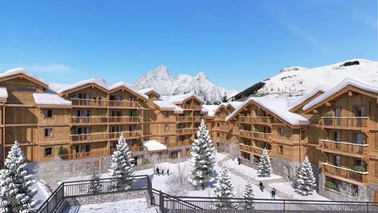 Alpine Apartment With Three Terraced Bedrooms