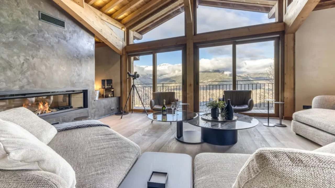 Refugio Alpino Cerca de los Remontes de Courchevel
