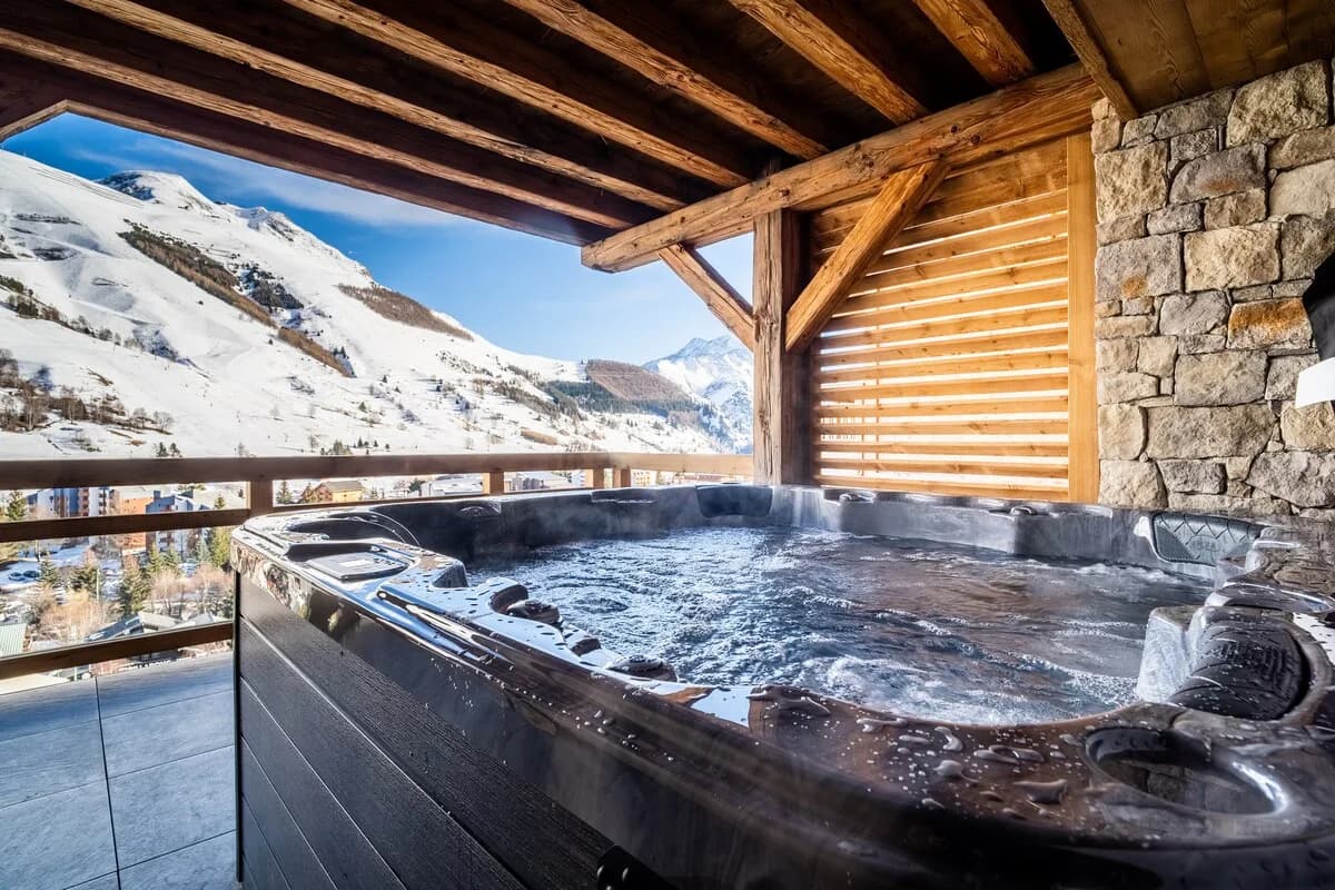 Chalet PanoramiK 14 pers vue montagne