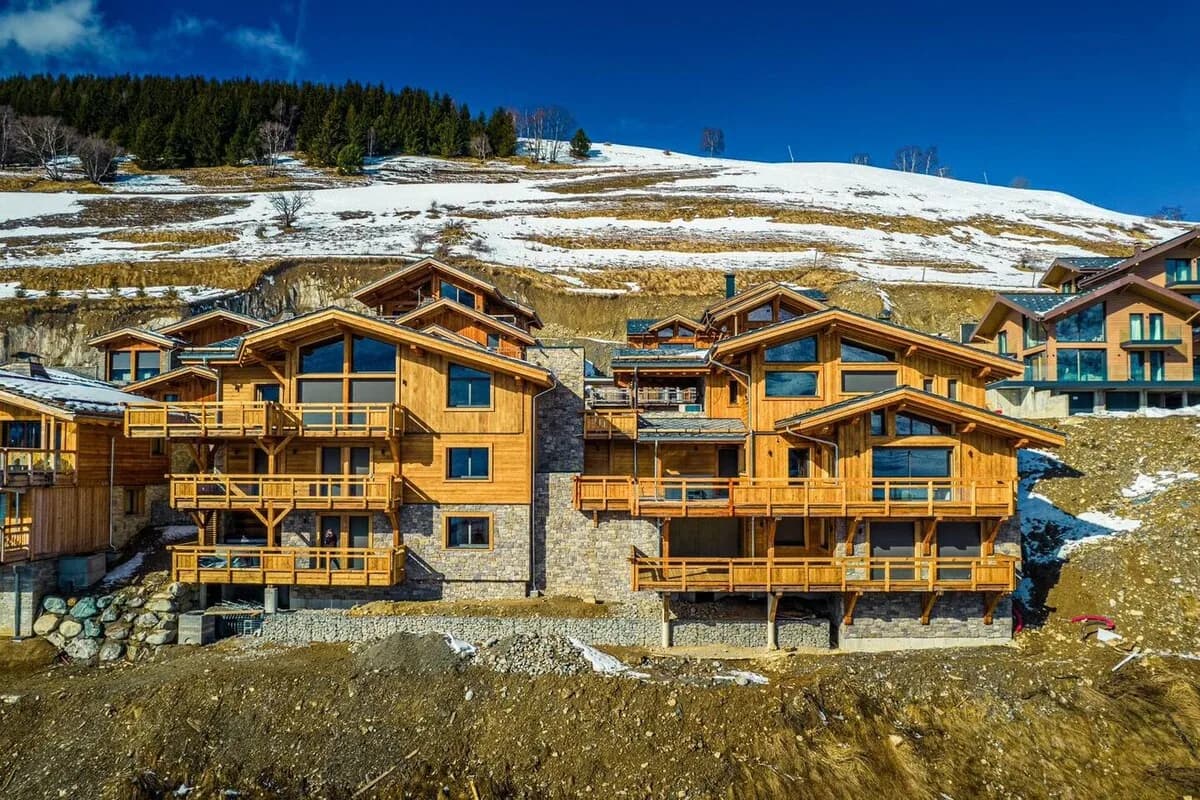 Les Chalets du Pic 26 pers vue panoramique