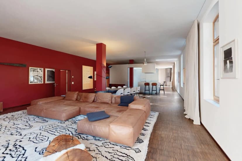 Historic Alpine Loft Near St. Moritz