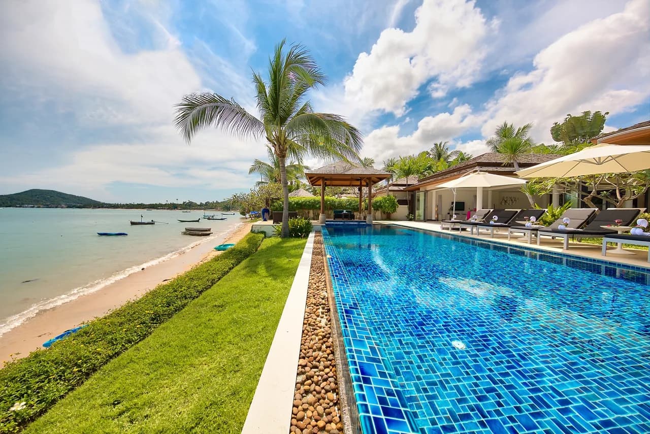 Tropical Poolside Villa in Baan Bo Phut