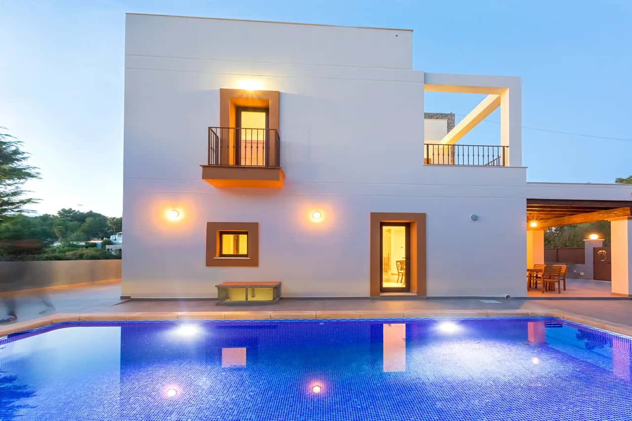 Contemporary Villa with Private Pool in Ibiza