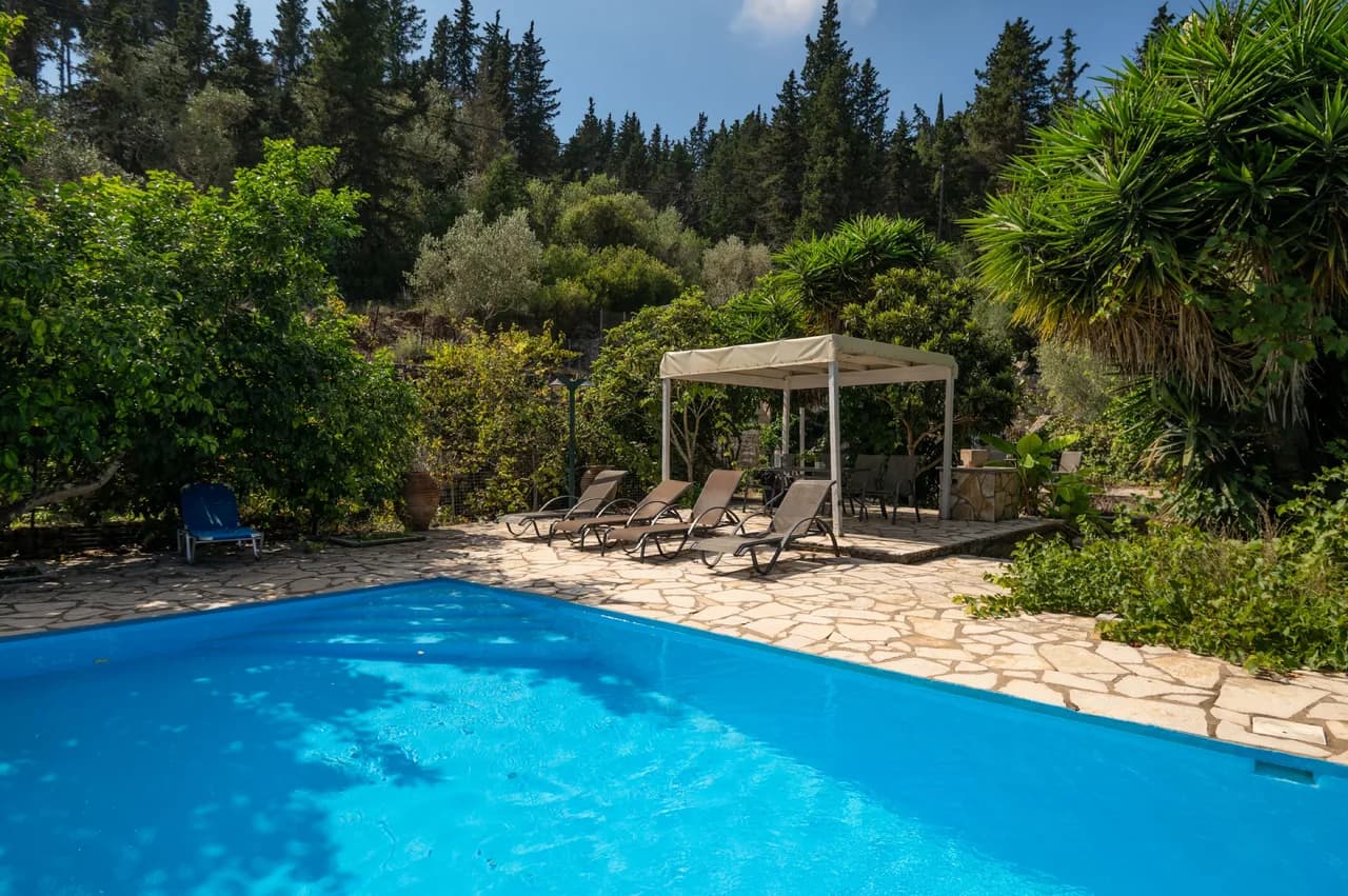 Private Garden Villa in Loggos, Paxos, Greece