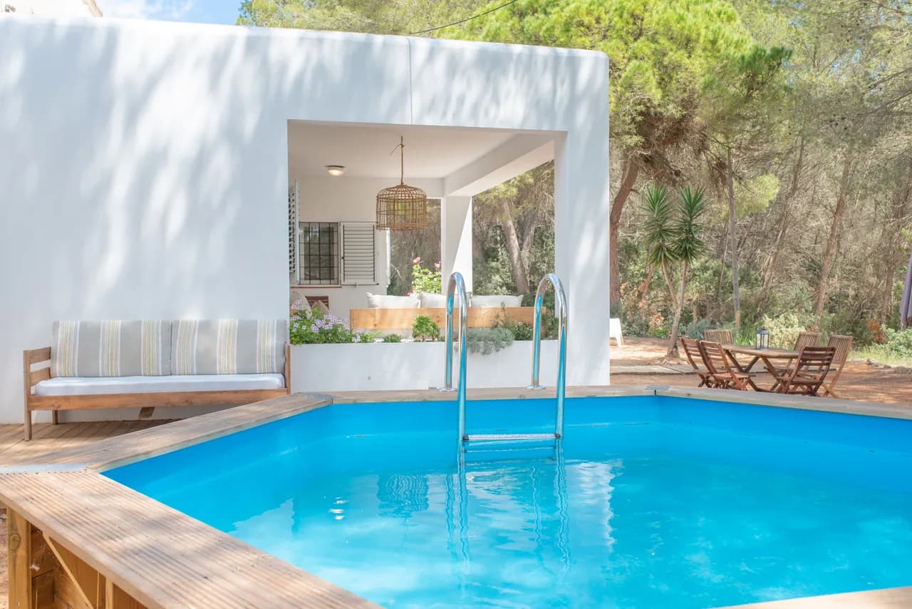Rural Retreat with Terrace in Santa Gertrudis de Fruitera
