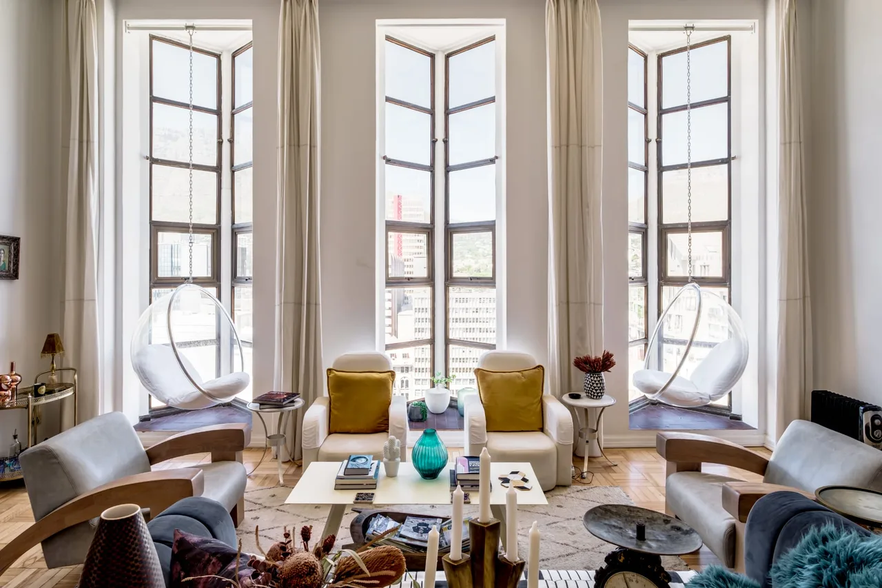 Art Deco Two-Bedroom Loft in Cape Town