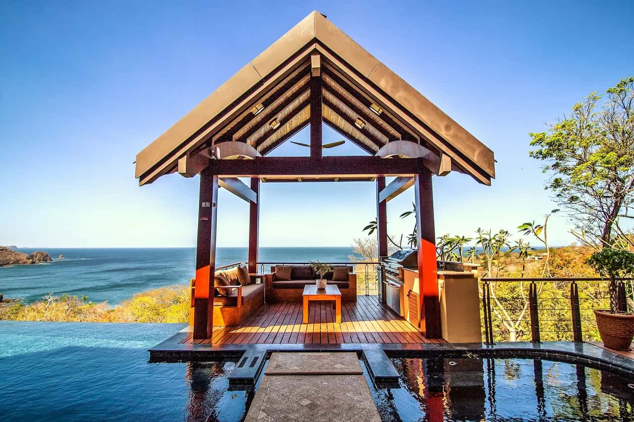 Villa de Six Chambres avec Vue sur l'Océan à Nacascolo