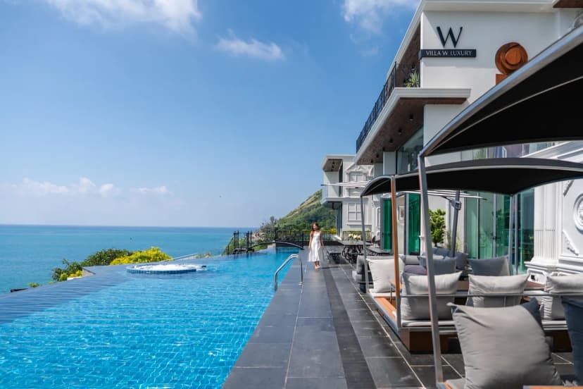 Waterfront Seven Bedroom Villa in Nai Harn
