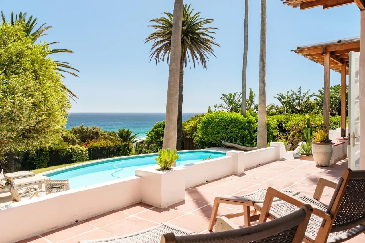Beachfront Five-Bedroom Retreat in Llandudno, Cape Town