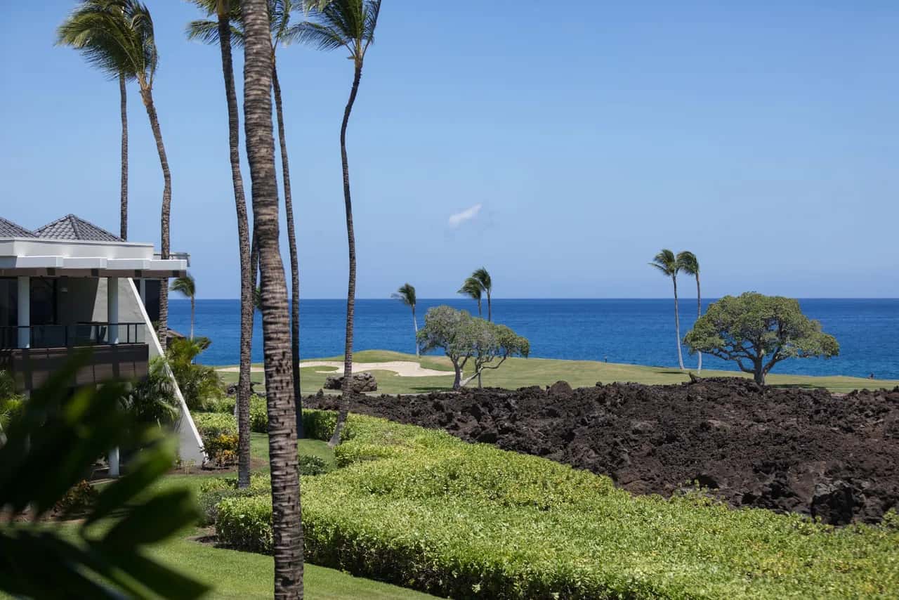 Villa de Deux Chambres avec Vue sur l'Océan à Big Island