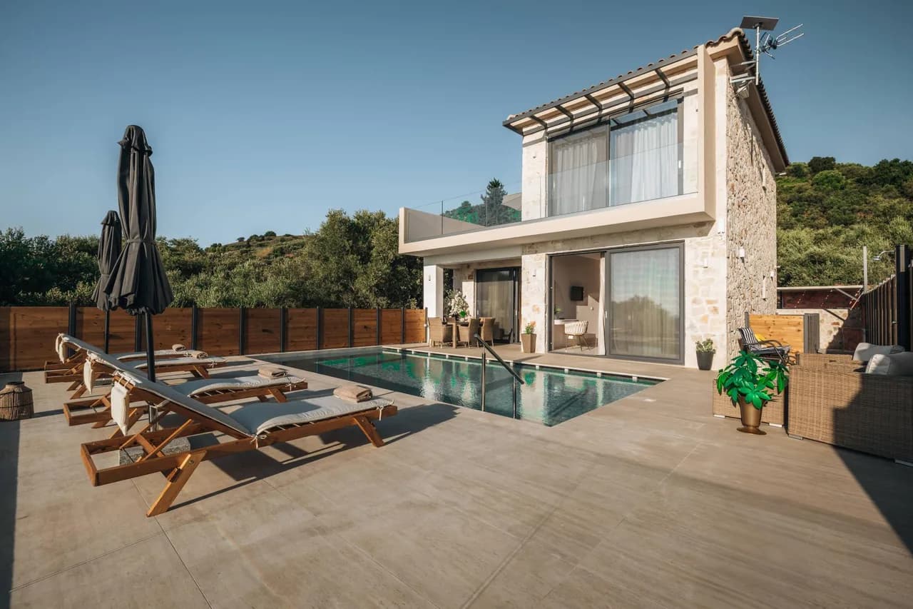 Private Pool Two Bedroom Villa in Zakynthos