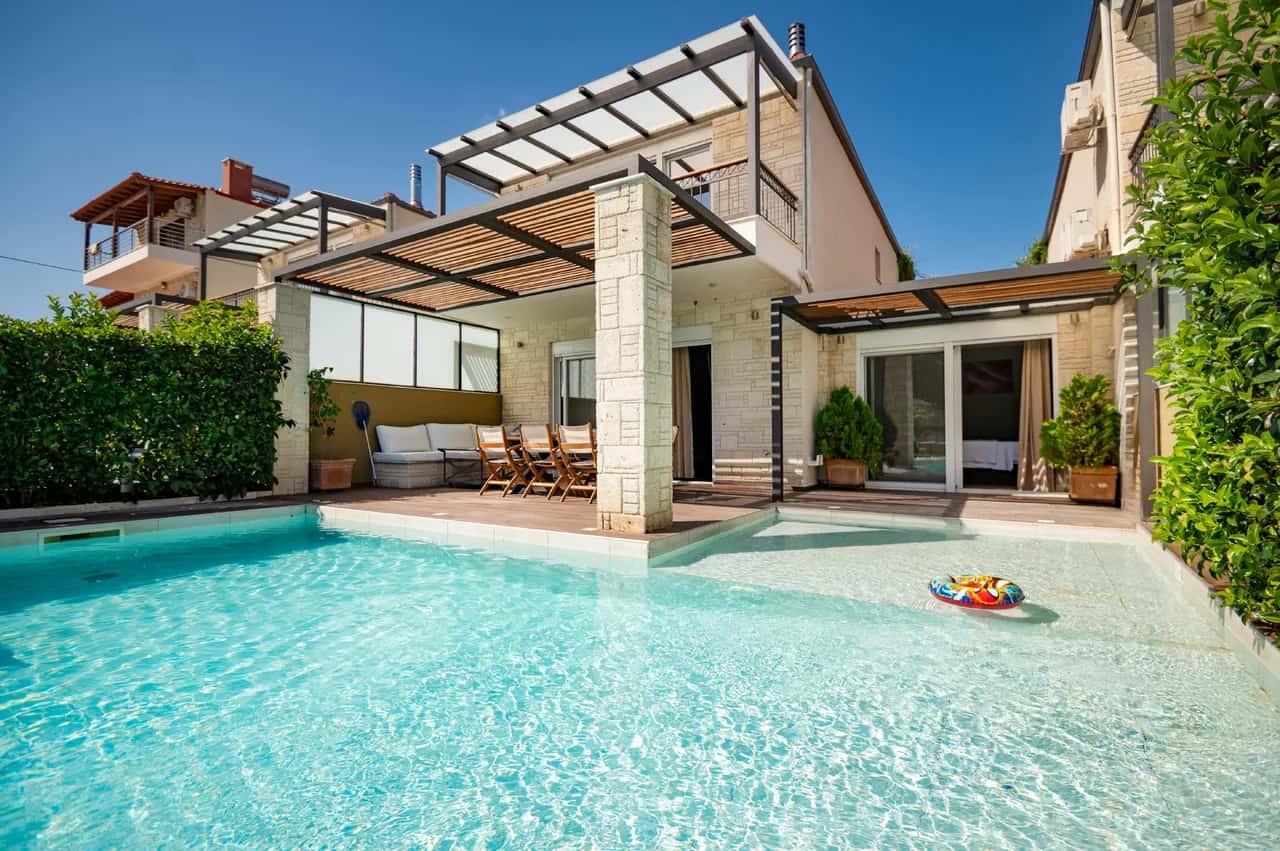 Villa Côtière ensoleillée à Halkidiki