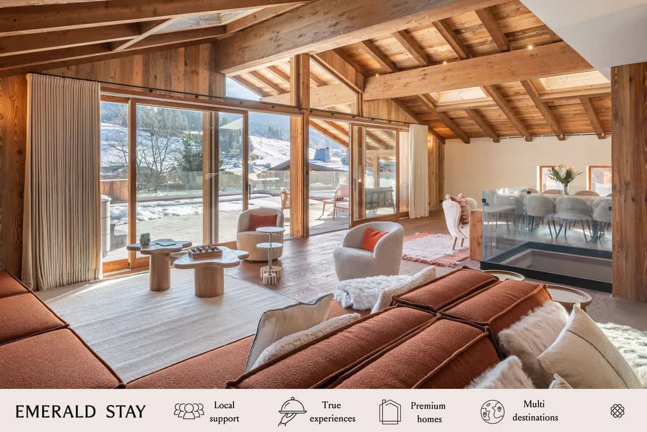 Alpine Chalet with Hot Tub in Les Gets