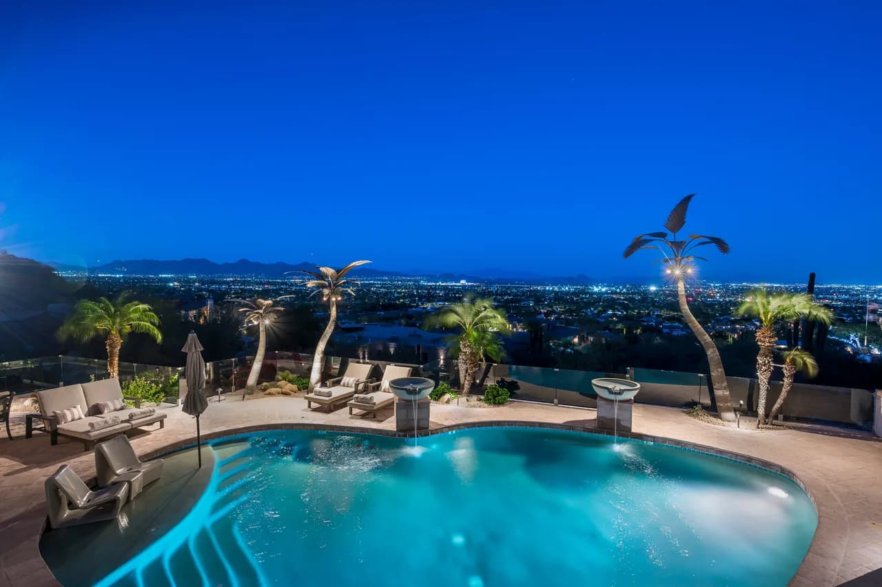Paradise Valley Mansion with Epic City Views