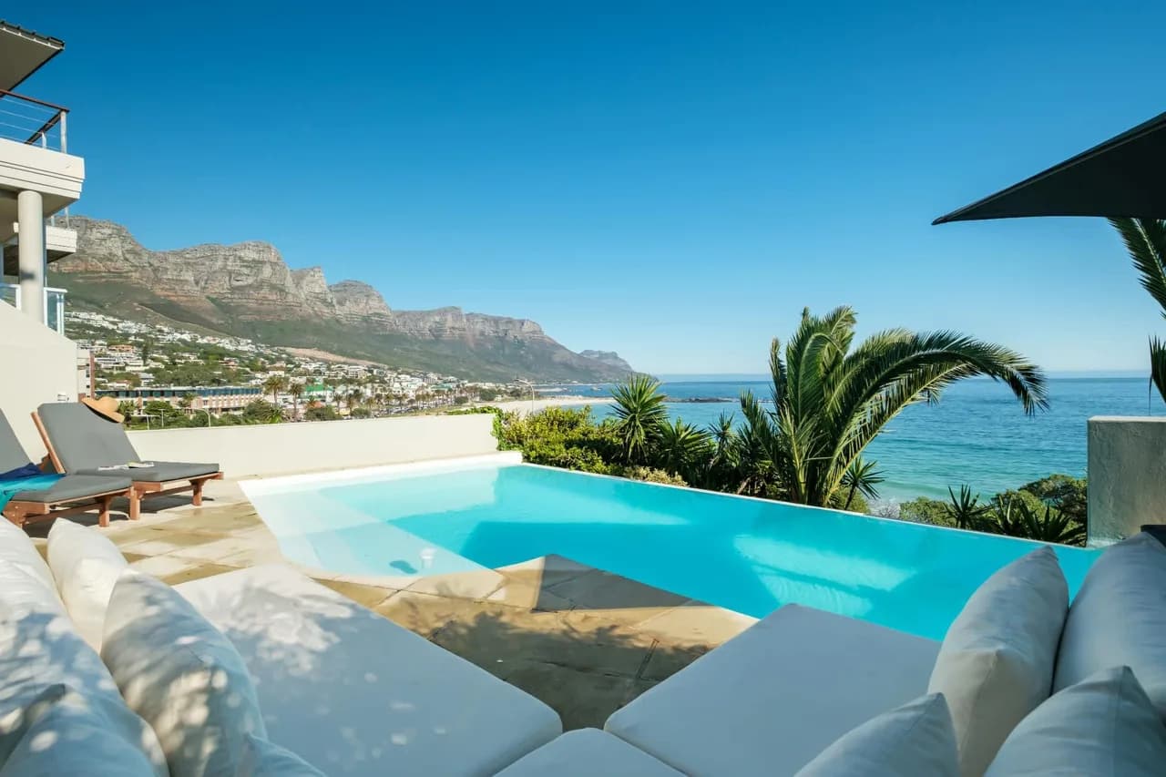 Clifftop Six Bedroom Villa in Camps Bay