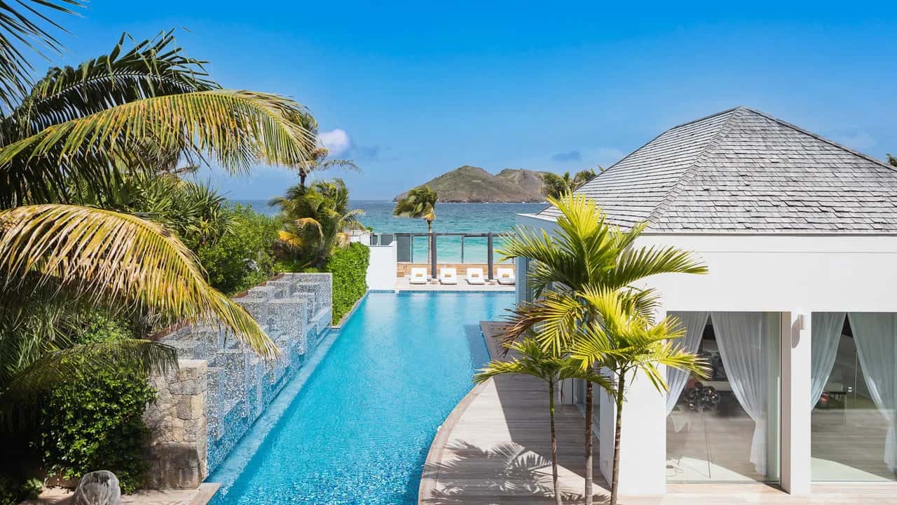 Oceanview Villa With Heated Pool in St-Barths