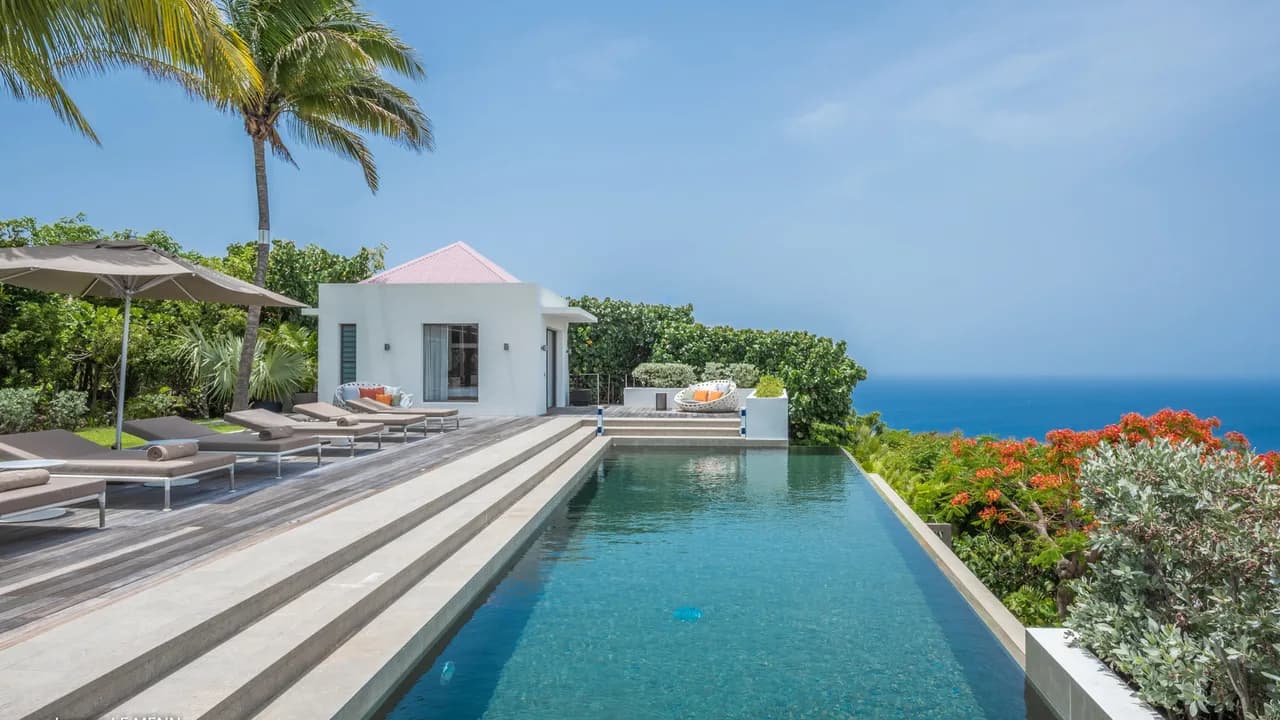 Heated Pool Villa in Gouverneur, St. Barthélemy