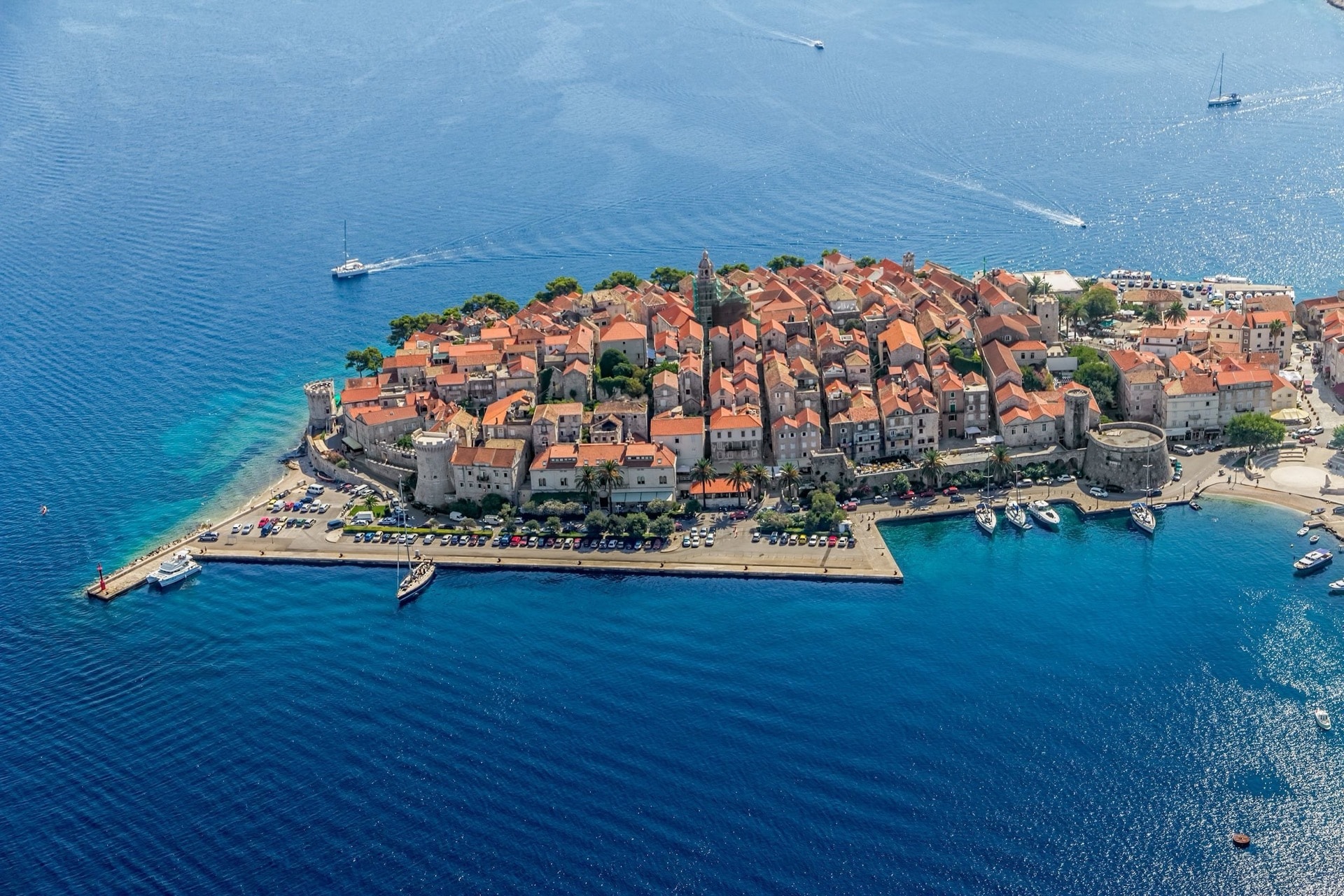Luxury villas in Korcula